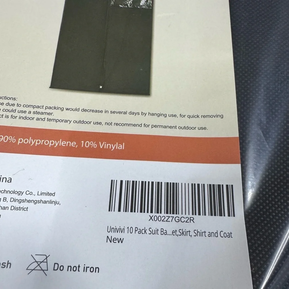 Black Garment Bag 40
